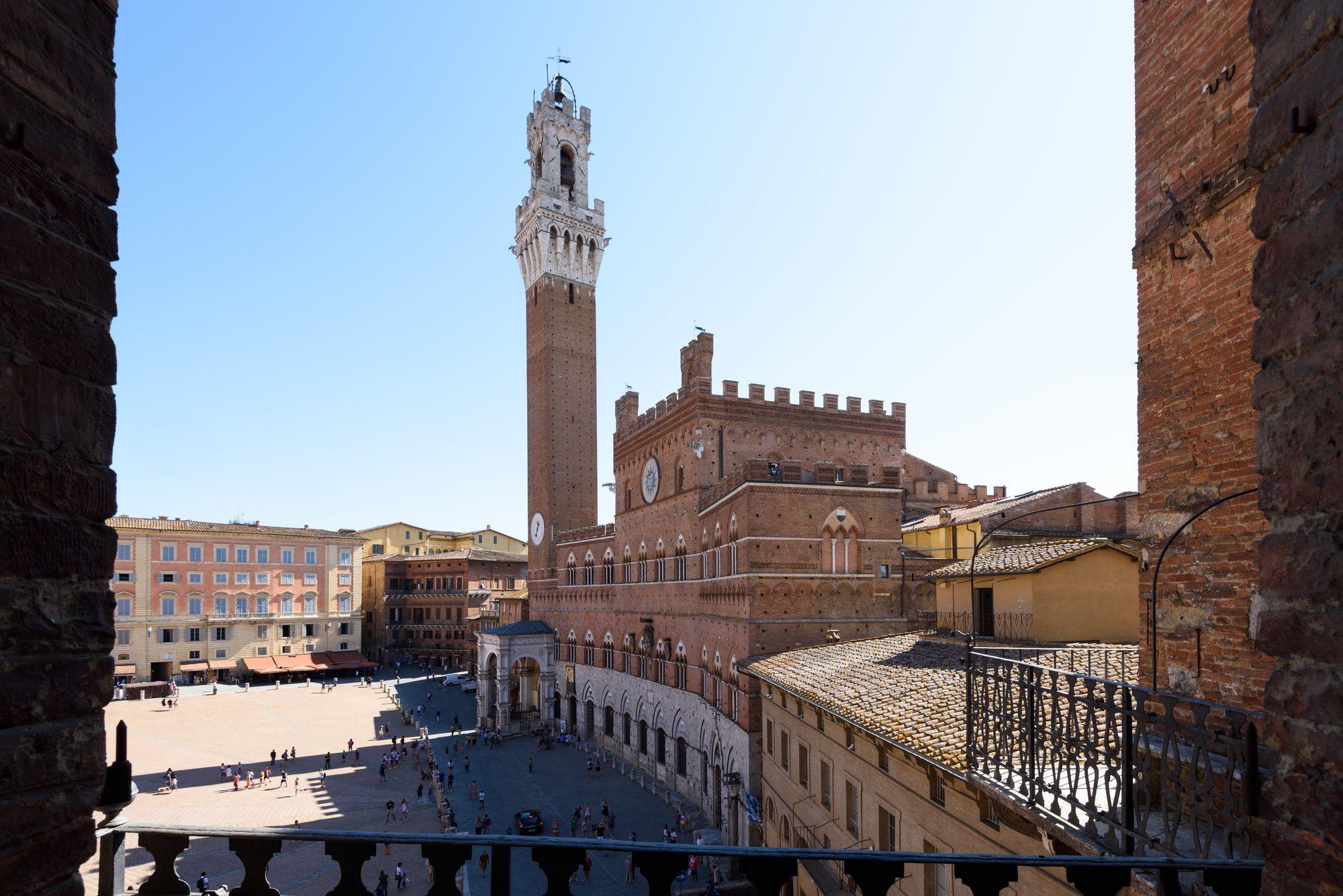 La Terrazza Sul Campo-Rooms Only Siena Zewnętrze zdjęcie