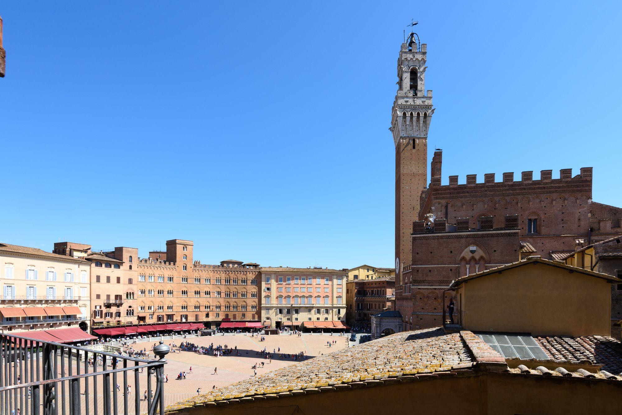 La Terrazza Sul Campo-Rooms Only Siena Zewnętrze zdjęcie