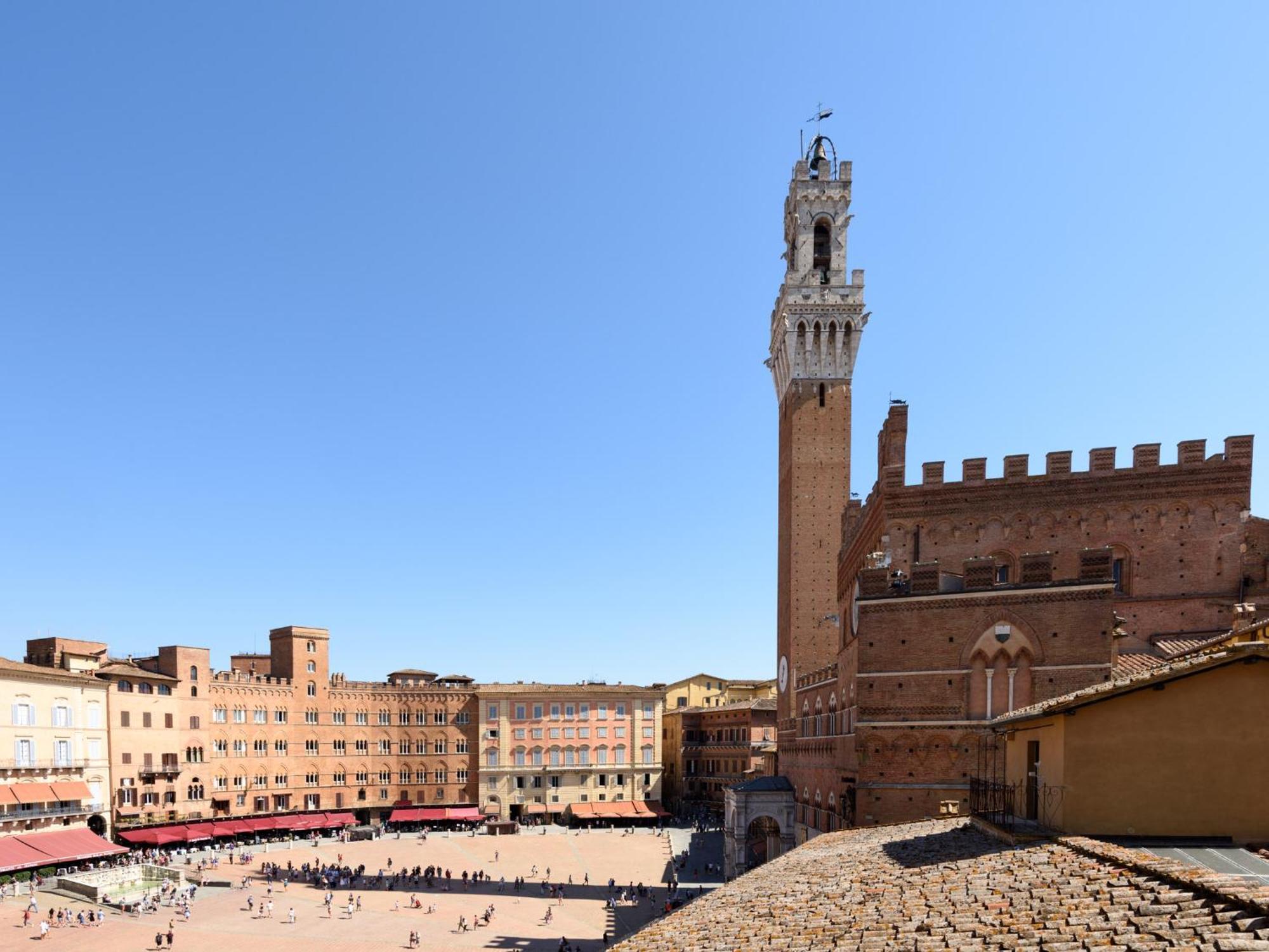 La Terrazza Sul Campo-Rooms Only Siena Zewnętrze zdjęcie